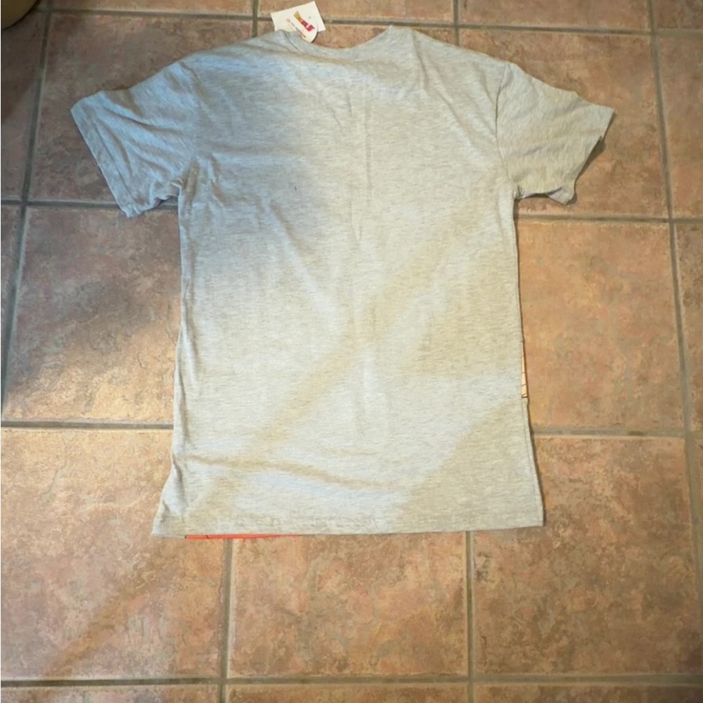 DBZ Dragon ball Z AOP Gray and Orange T-Shirt SZ Medium NWT - Picture 4 of 4